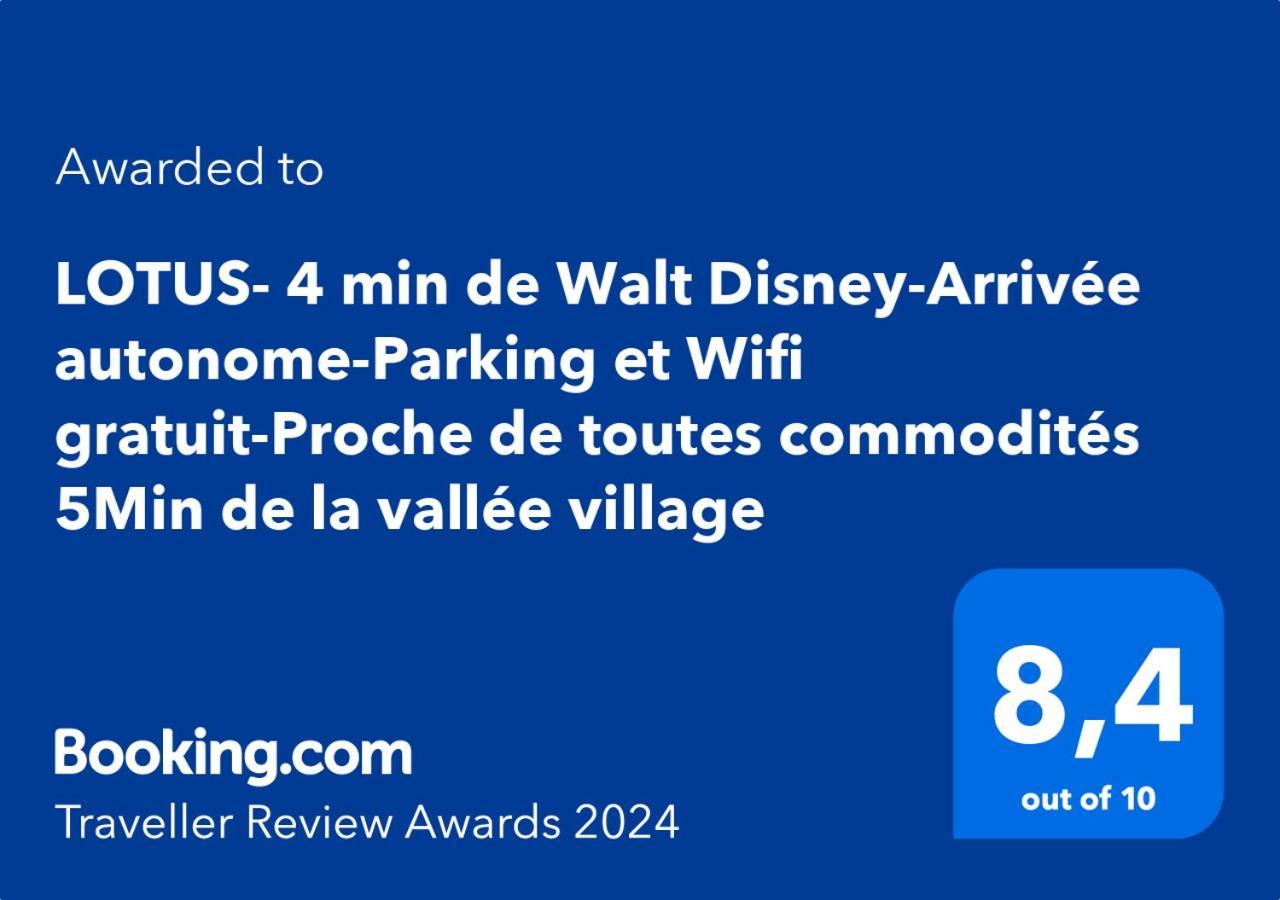 Lotus- 4 Min De Walt Disney-Arrivee Autonome-Parking Et Wifi Gratuit-Proche De Toutes Commodites 5Min De La Vallee Village เชสซี ภายนอก รูปภาพ